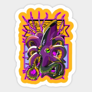 PURPLE PULPO Sticker